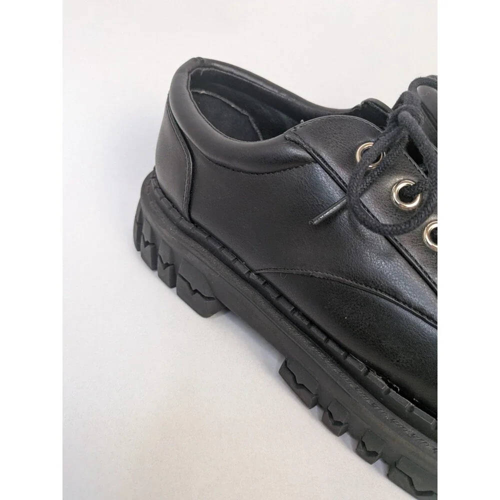 Read* dELiAs Dolls Kill Oxford Platform Chunky Craft Shoes Lace SZ 11 Womens Y2K